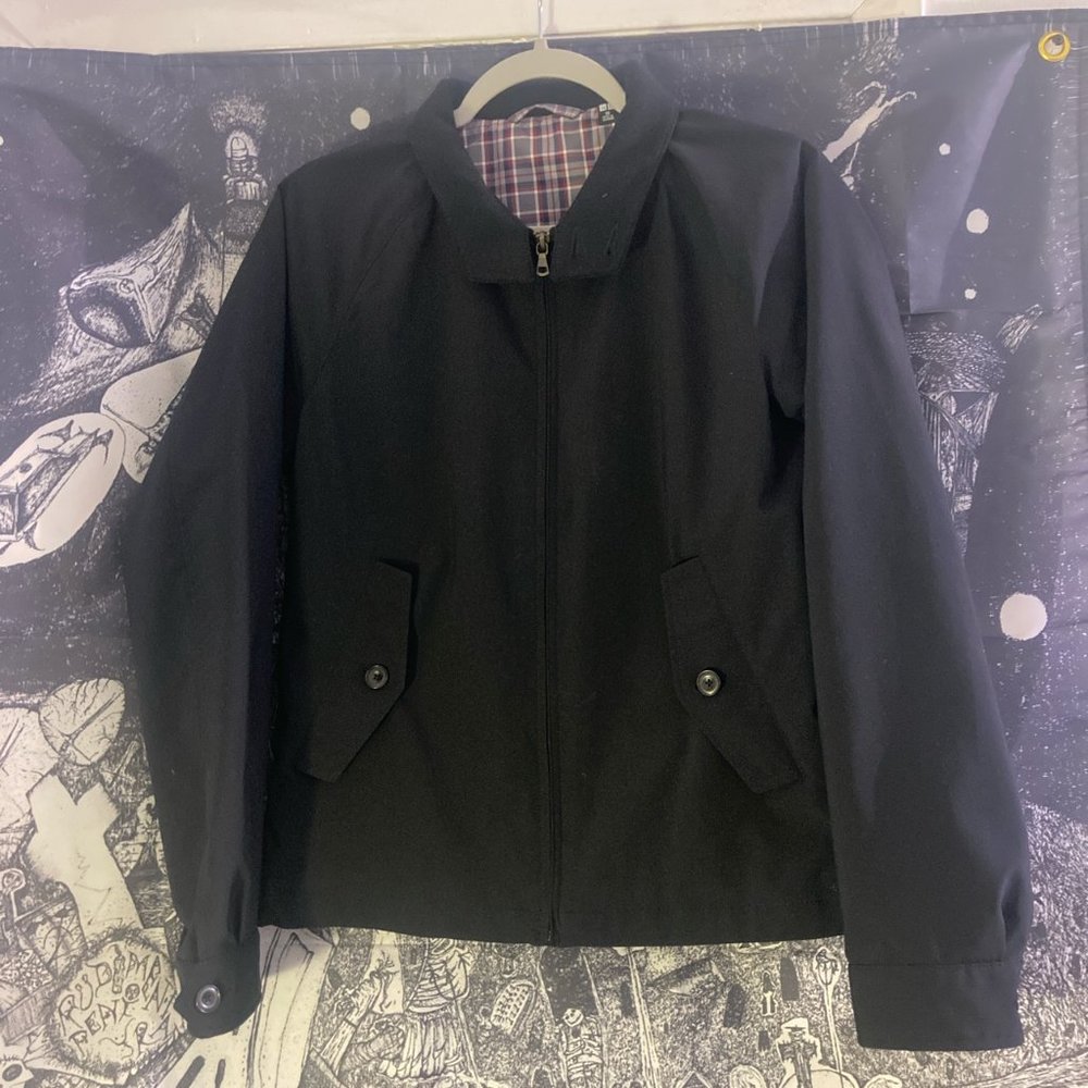 Uniqlo Black Harrington Jacket